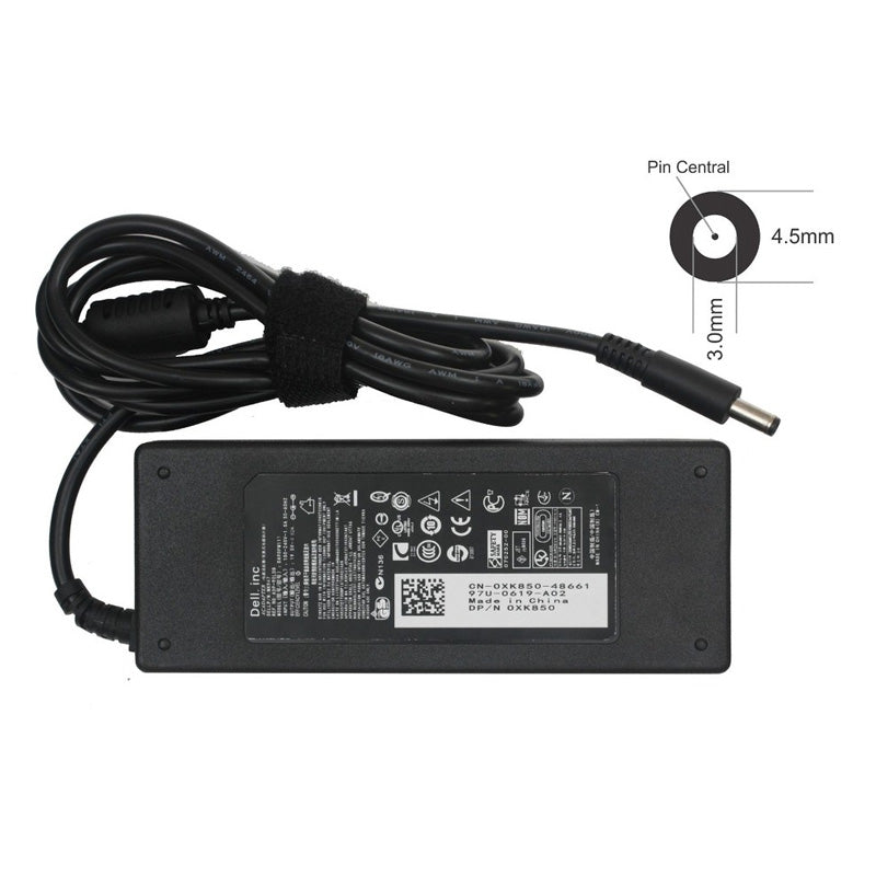 DELL 19.5 4.62A 90W SLIM PIN XPS Laptop Charger Dell