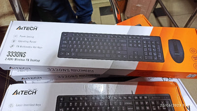 A4Tech 3330NS Wireless Desktop Keyboard & Mouse Combo