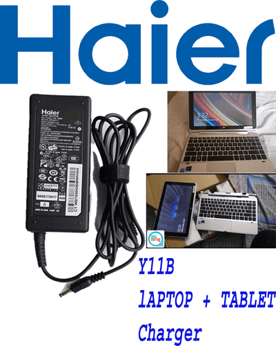 Haier Y11B Prime Minister Laptop AC Adapter Charger DC Pin Size: 3.5mm X 1.35mm