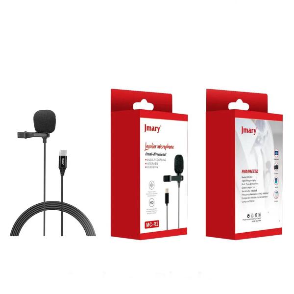 Jmary MC-R2 Type-C Lavalier Microphone