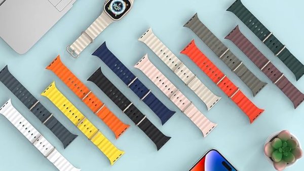 Oceanic Silicon Straps for Apple Smart Watches