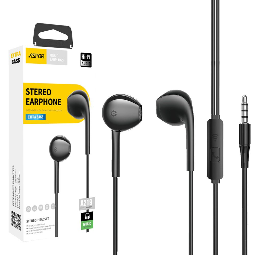 Aspor A219 3.5mm Handsfree