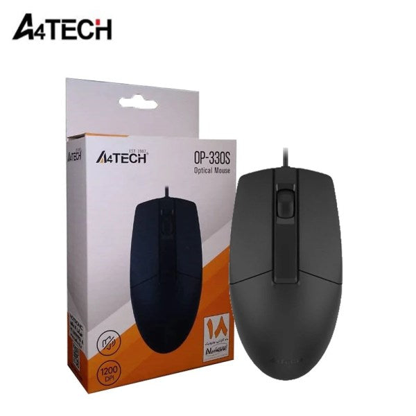 A4Tech OP-330S Wired Mouse – SILENT CLICK