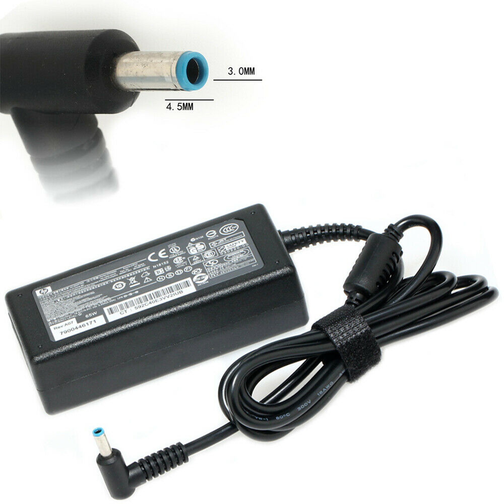 HP 19.5V 3.33A BLUE PIN 65W Laptop Charger HP (Hewlett-Packard)