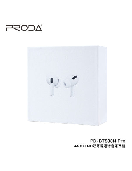 Proda PD-BT533N ANC Noise Canceling Earbuds for Music & Call