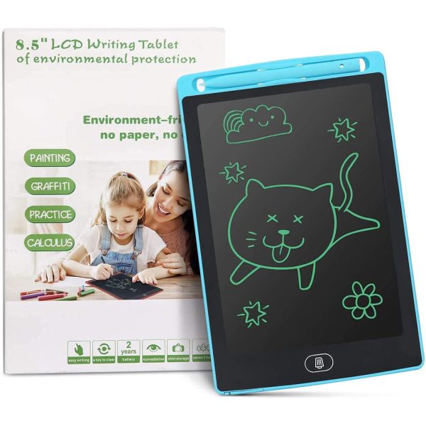 8.5 Inch 🌈 Lcd Writing Tablet For Kids – Digital Drawing Pad – Erasable Writing Board – Writing Pad (random Color)