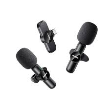 Remax K10 TYPE-C Ryusic Series One-to-Two Live-stream Wireless Microphone