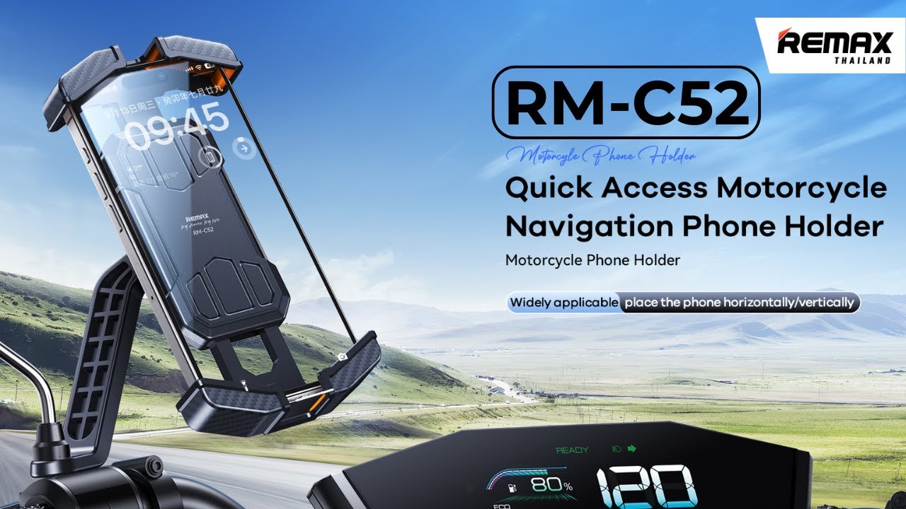 Remax RM-C52 Motorcycle Phone Holder