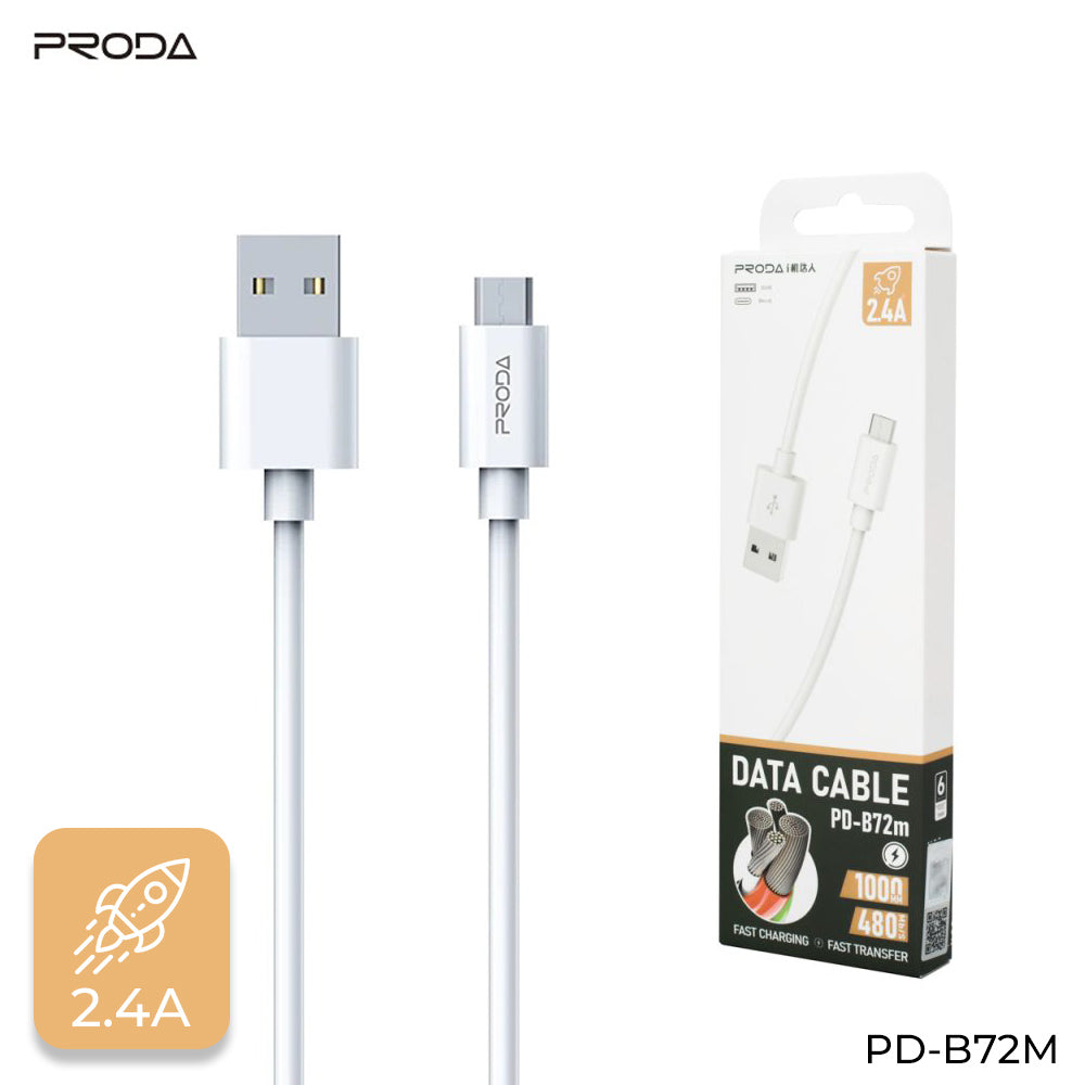 REMAX PRODA PD B72M MICRO Baco Fast Charging Data Cable A-M