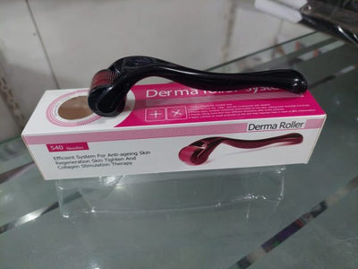 Skin Therapy Derma Roller With 540 Micro Needle Roller For Men And Women