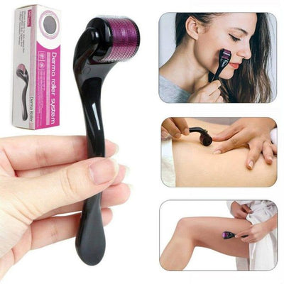 Skin Therapy Derma Roller With 540 Micro Needle Roller For Men And Women