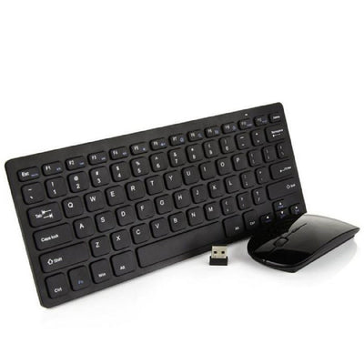 Jedel WS6100 Ultra Slim Mini Wireless Keyboard Mouse Set